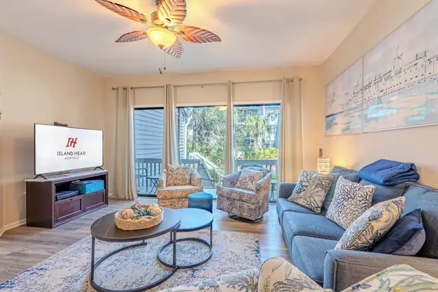 Living room at Ocean Breeze 20